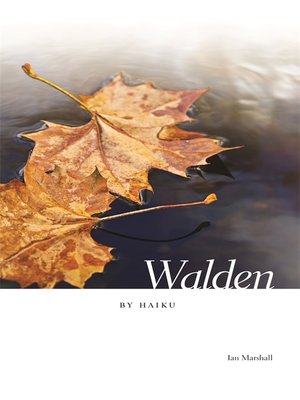 cover image of Walden by Haiku